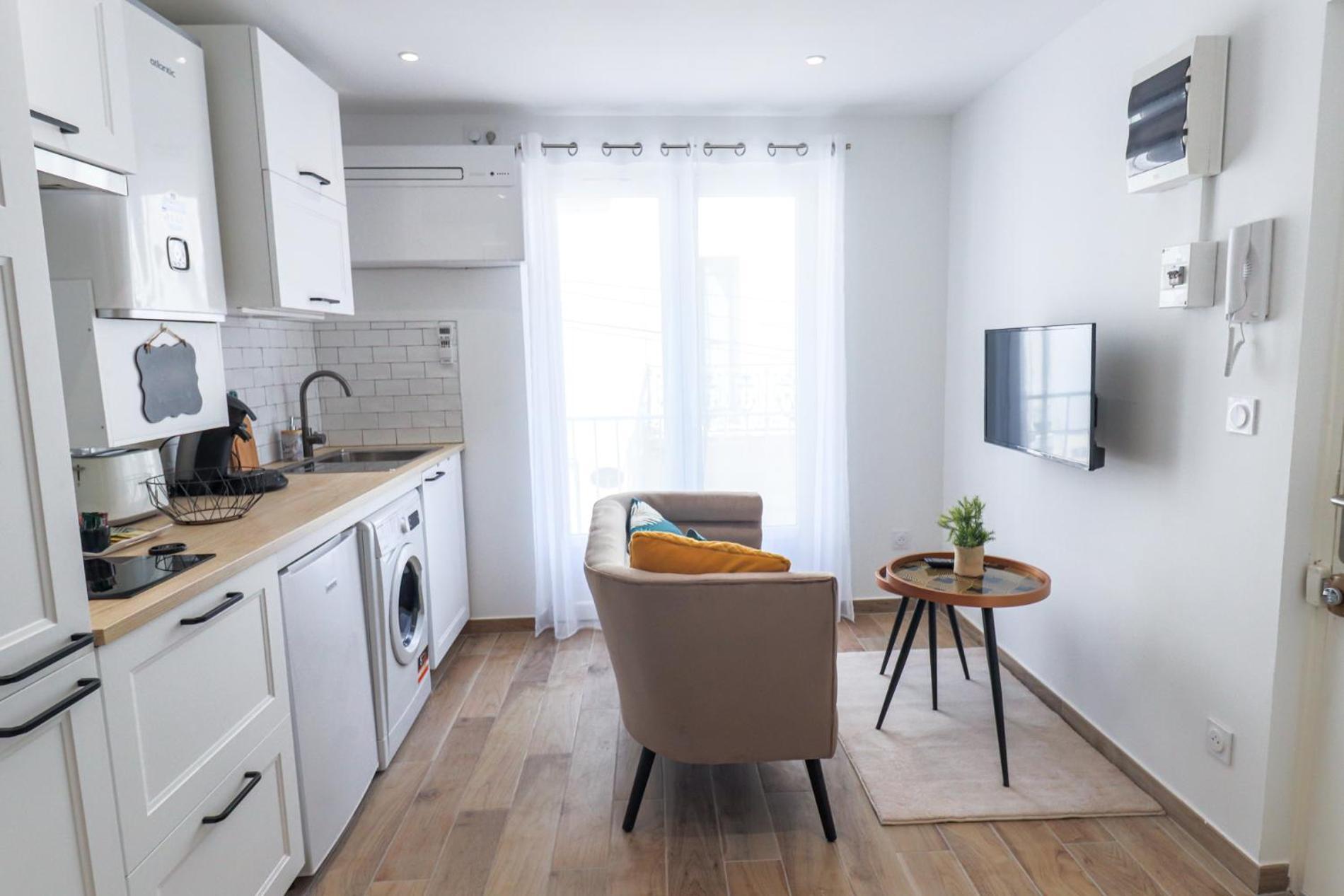 Charmant Studio Climatise 'Alma 1' - Beziers Centre - Wifi Fibre - Netflix Apartment Luaran gambar